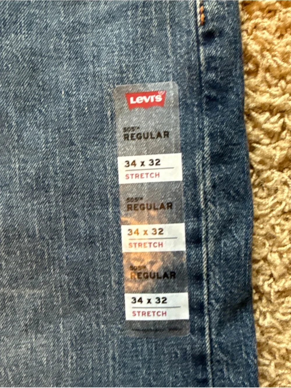 Levi's Men's Medium Blue Slim Straight Jeans